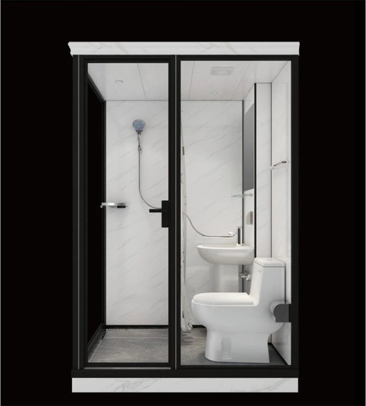 glass complete bathroom set