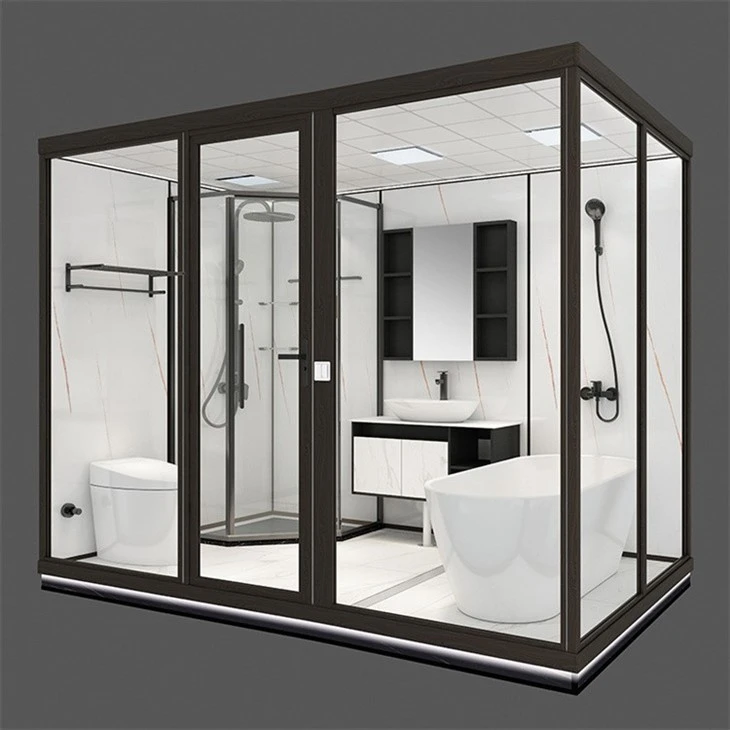 complete shower room bathroom_
